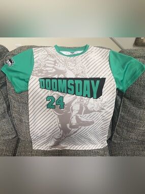 3/$22 - DC Comics Doomsday Short Sleeve Shirt, Size Youth X-Large
